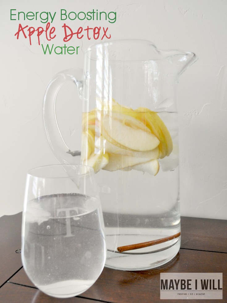 Energy Boosting Apple Detox Water