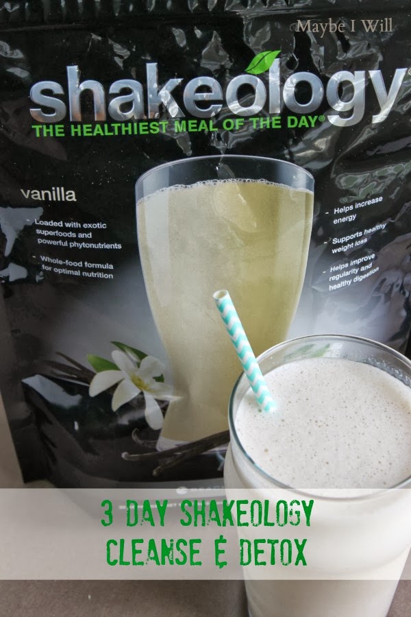 3 Day Shakeology Cleanse & Detox! Great Cleanse lose 5-8lbs and NO STARVING!! #detox #cleanse #diet {www.andiethueson.com}