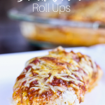 Cheesy Baked Chicken Roll-Ups - A super simple and easy dinner to get on the table in a hurry with only 5 ingredients it is sure to be a family favorite!