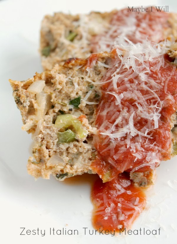 Zesty Turkey Italian Meatloaf