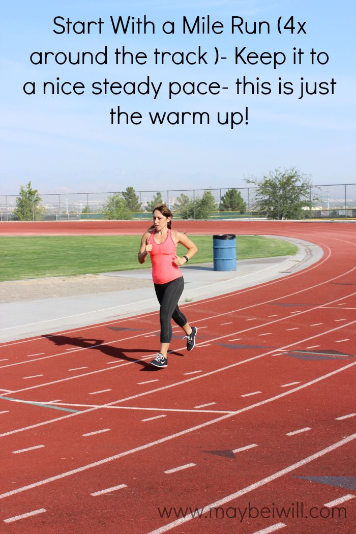 Start With A Mile Run