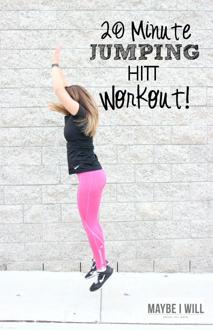 20 Minute Jumping HITT Work Out!