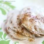 OMG!!!!! These protein packed cinnamon roll pancakes are totally guilt free and will rock your world!