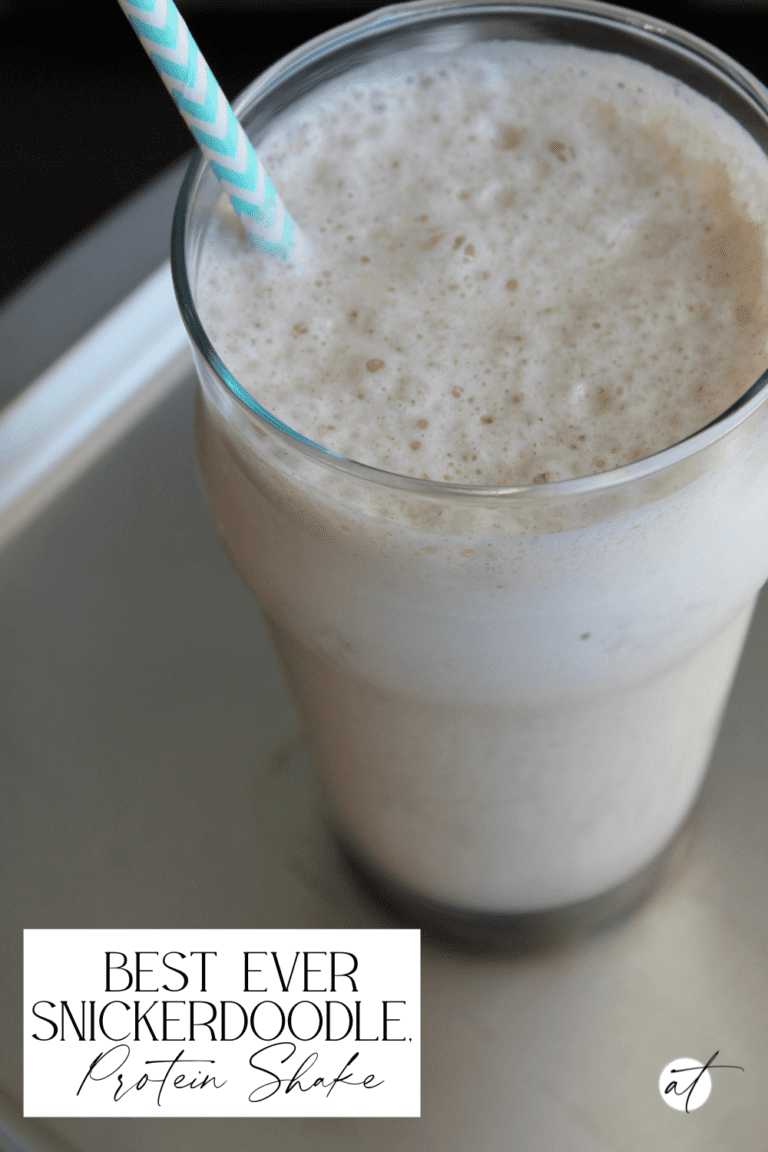 The Tastiest Snickerdoodle Protein Shake Recipe EVER!
