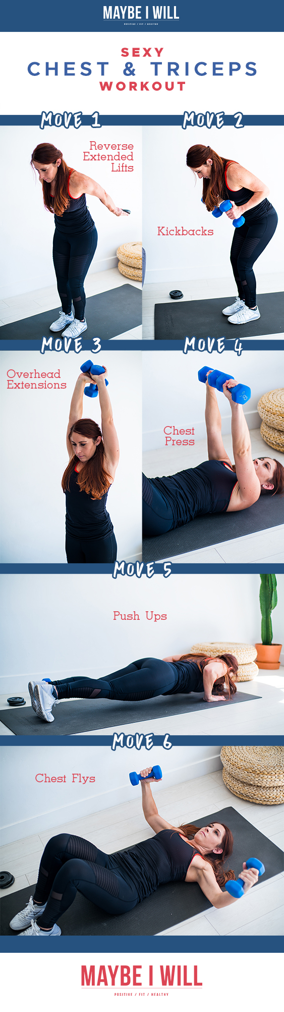 The Best Chest and Triceps Workout To Burn Fat + Tone Up! 