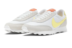Nike Day Break Sneakers with yellow and coral
