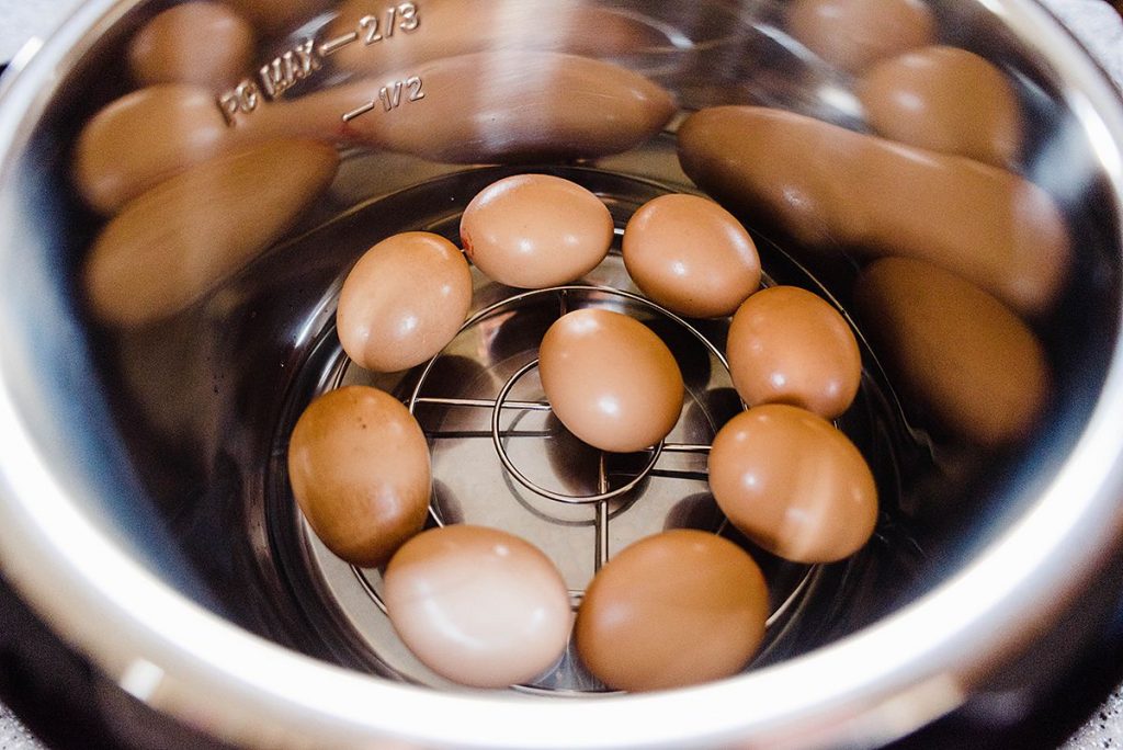 How to make perfect Instant Pot Hard Boiled Eggs every time, perfectly boiled & a cinch to peel. You'll never go back to making them the old-fashioned way. 