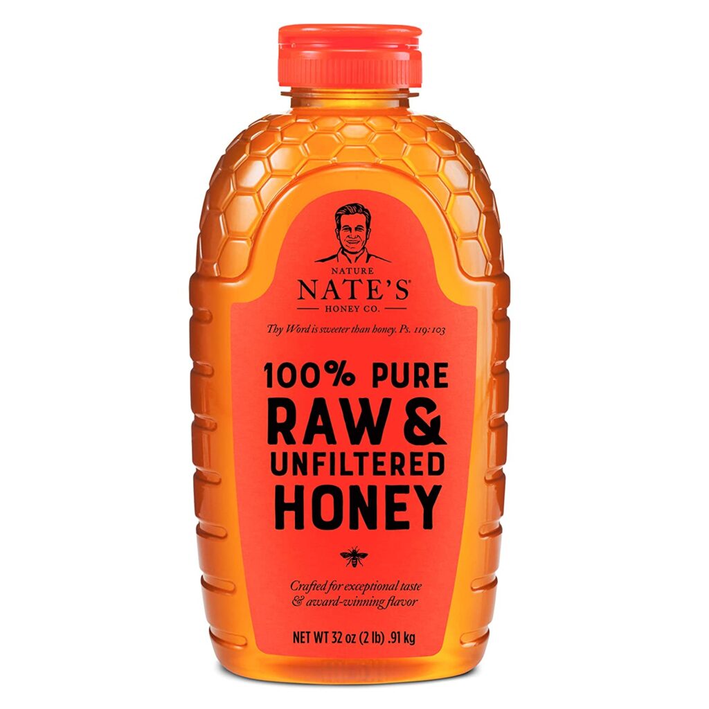 Photo of a great corn syrup substitute honey. 