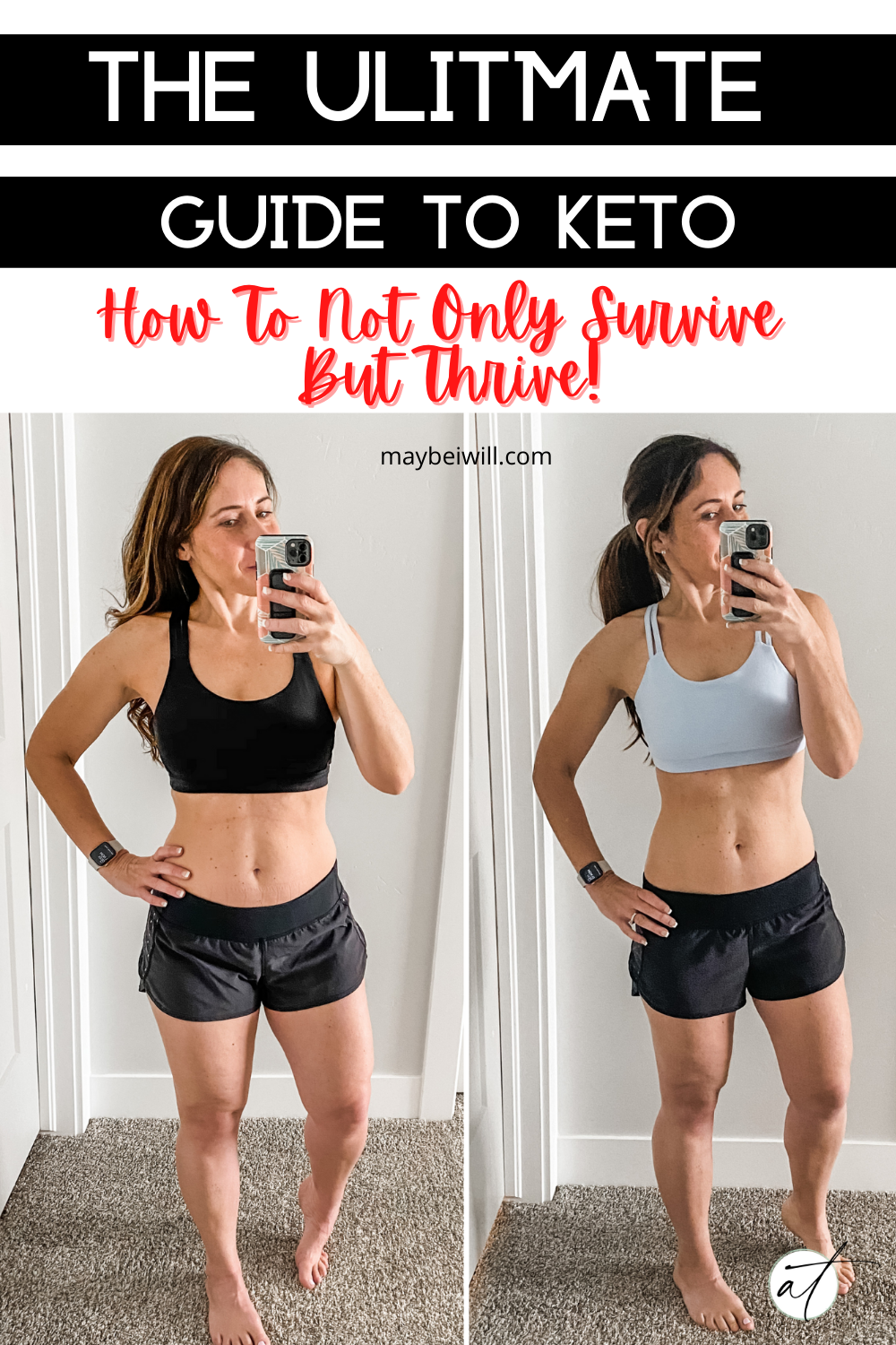 I designed this ultimate guide to keto to help you not only survive the dreaded keto flu and the transition process but to help you thrive! Keto is rough, I am not going to lie. These tips and tricks SAVED me during my first few weeks and months. The Ultimate Guide To Keto: How To Not Only Survive, But Thrive! 