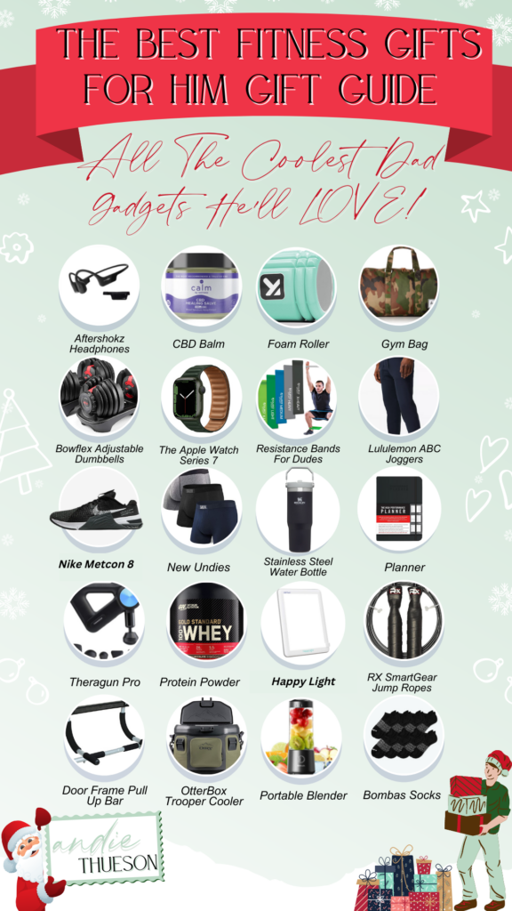 The Best Fitness Gifts For Him, Gifts He’ll Love + Use! - Andie Thueson